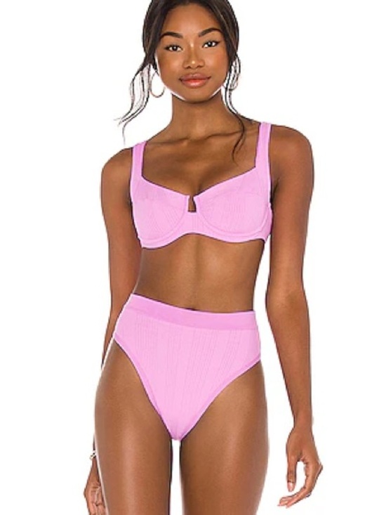 l*space Other - Never worn❗️L*SPACE Camellia Top & Pointelle Rib Court Bitsy Bottom Set